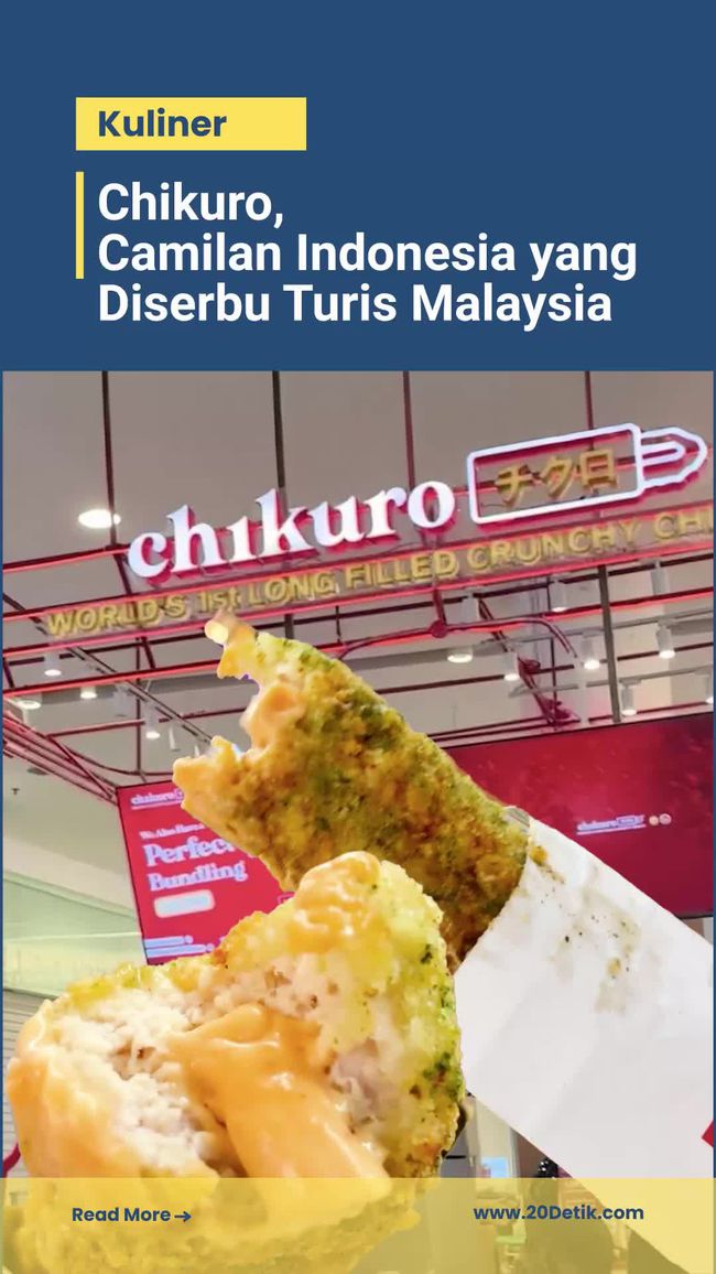 Video: Viral Chikuro, Chicken Roll Indonesia yang Diburu Turis Malaysia