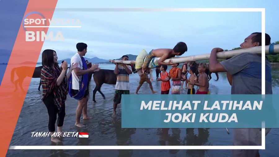 Menyaksikan Latihan Joki Kuda Cilik dan Berpartisipasi di Desa Monggo, Bima  