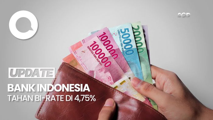 Bank Indonesia Tahan BI-Rate di 4,75%