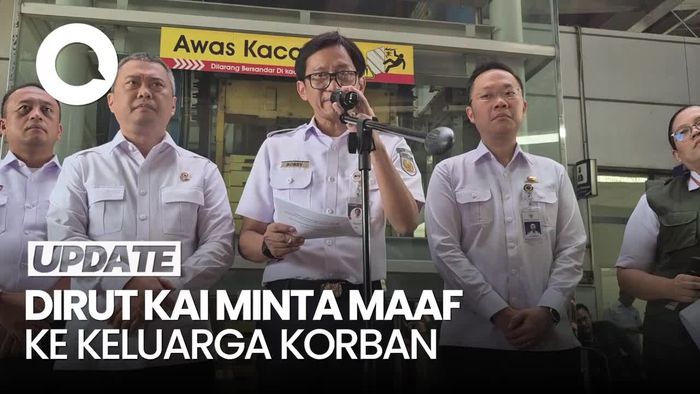 Video Duka KAI untuk Korban Tabrakan 2 Kereta: Semoga Keluarga Diberi Ketabahan