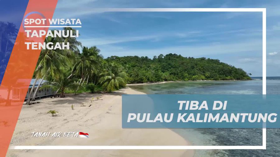 Menyambut Panorama Indah di Pulau Kalimantung, Tapanuli Tengah
