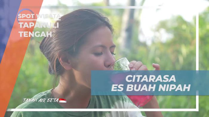 Menikmati Citarasa Es Buah Nipah di Tapanuli Tengah