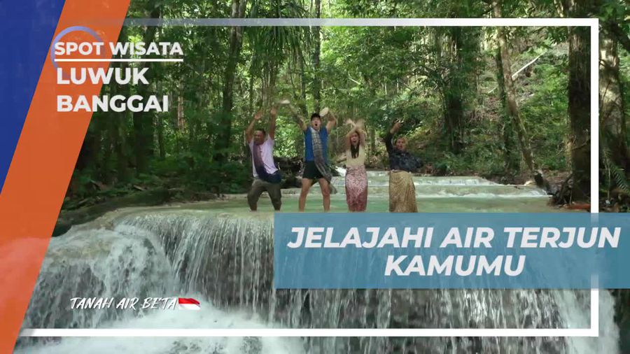 Menjelajahi Keindahan Air Terjun Kamumu di Luwuk Banggai