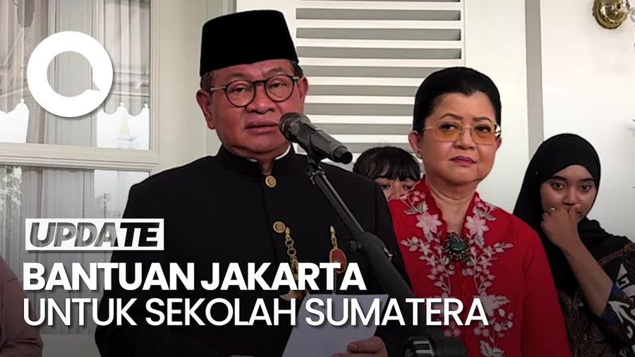 Video: Pemprov DKI Beri Bantuan Rp 2,2 M ke 110 Sekolah Terdampak Bencana Sumatera 