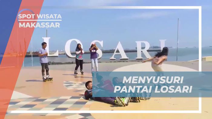 Menyusuri Serunya Pantai Losari di Makassar