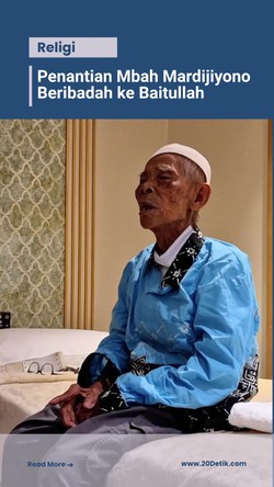 Video: Kisah Jemaah Haji Usia 103 Tahun yang Cuma Ingin Ibadah di Makkah