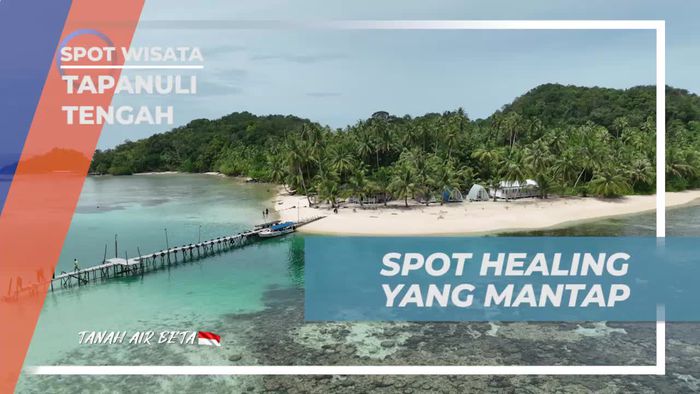 Menikmati Spot Healing Eksotis di Pulau Kalimantung, Tapanuli Tengah