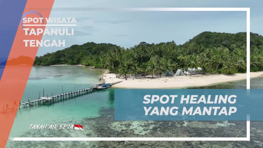 Menikmati Spot Healing Eksotis di Pulau Kalimantung, Tapanuli Tengah
