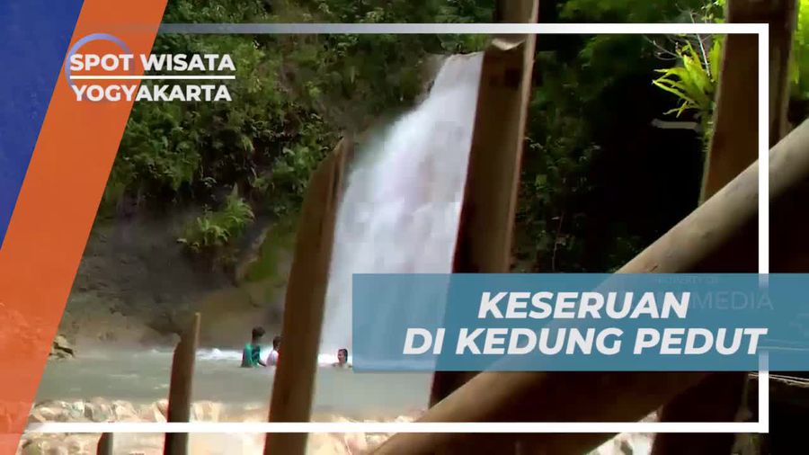 Bermain Air dan Menikmati Alam di Air Terjun Kedung Pedut, Yogyakarta
