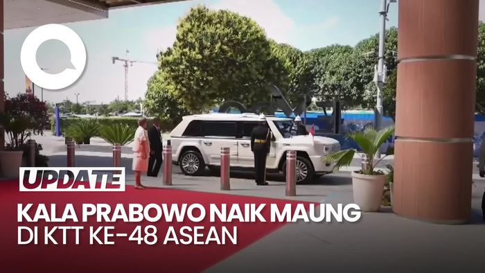Video Naik Maung, Prabowo Hadiri Pembukaan KTT ke-48 ASEAN di Filipina