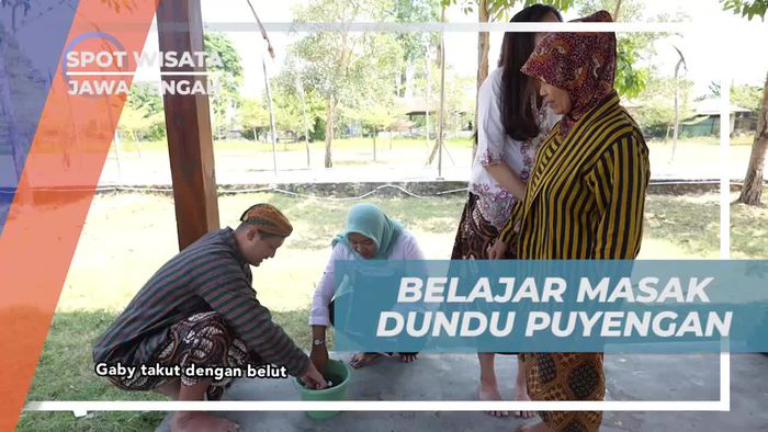 Belajar Memasak Dundu Puyengan di Jawa Tengah