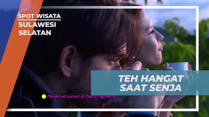 Menikmati Teh Hangat Saat Senja di Sulawesi Selatan