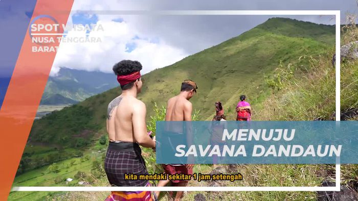 Berpetualang Menuju Savana Dandaun dan Menyusuri Jalan Setapak di Nusa Tenggara Barat  
