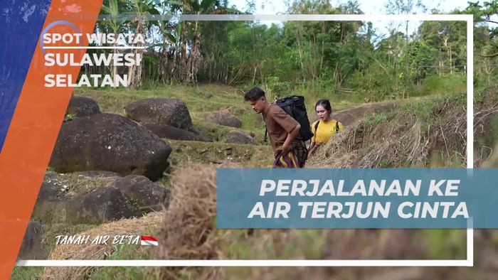 Menyusuri Perjalanan Menuju Air Terjun Cinta di Gowa 