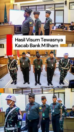 Video Hasil Visum Kacab Bank Ilham: Patah Tulang Iga-Kekerasan di Leher 