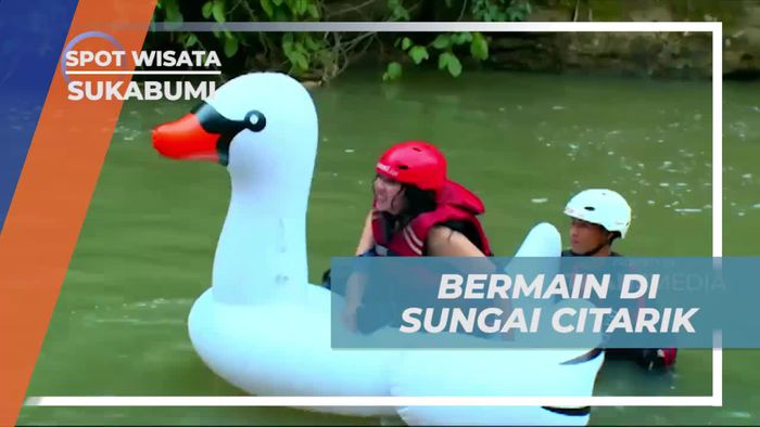 Bermain Air dan Bersantai di Sungai Citarik Sukabumi