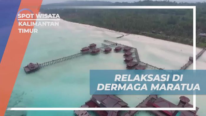 Bersantai Menikmati Keindahan Pantai Maratua Kalimantan Timur