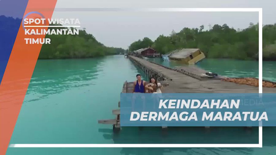 Menikmati Keindahan Sunrise di Dermaga Maratua Kalimantan Timur