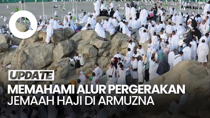 Video Begini Alur Perjalanan Jemaah di Arafah, Muzdalifah, dan Mina (Armuzna)