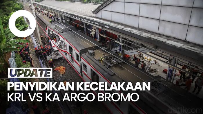 Video Polisi Ungkap Perkembangan Penyidikan Kecelakaan KRL vs KA Argo Bromo