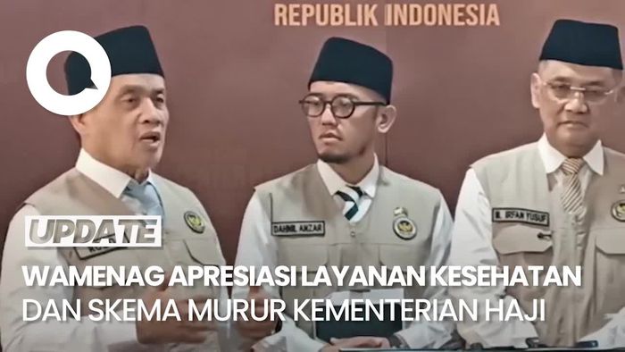 Video Angka Jemaah Sakit Minim, Wamenag Puji Skenario Layanan Kesehatan Kemenhaj