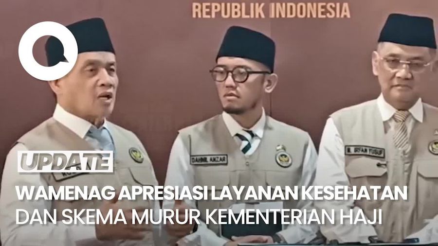 Video Angka Jemaah Sakit Minim, Wamenag Puji Skenario Layanan Kesehatan Kemenhaj