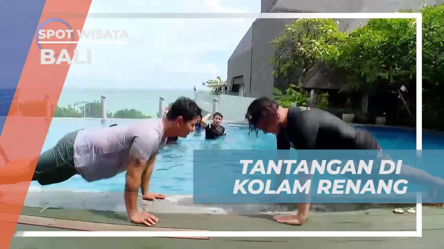 Mengikuti Tantangan Seru di Kolam Renang Kuta Beach Heritage, Bali