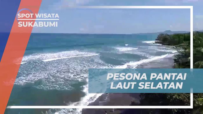 Merasakan Keindahan Pantai Laut Selatan di Pelabuhan Ratu, Sukabumi