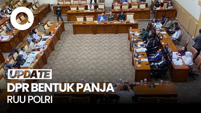 Video Komisi III DPR Bentuk Panja RUU Polri, Diketuai Habiburokhman
