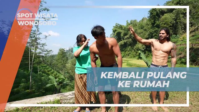 Kembali Ke Rumah Warga Setempat Setelah Mengobati Kembung di Wonosobo
