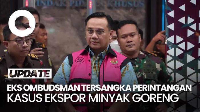 Video: Tampang Eks Anggota Ombudsman yang Jadi Tersangka Perintangan Kasus CPO