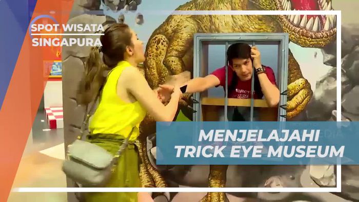 Menjelajahi Trick Eye Museum dan Bermain Ilusi Mata di Singapura