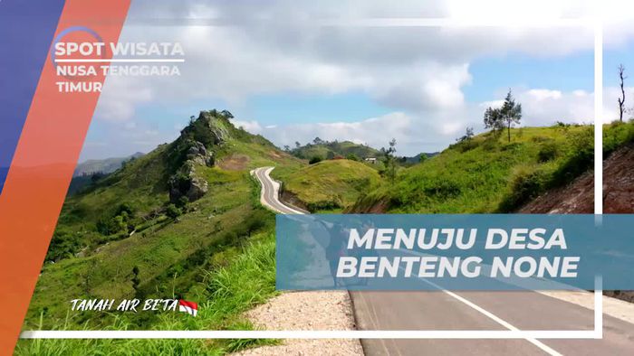 Berjalan Menyusuri Desa Benteng None di Nusa Tenggara Timur
