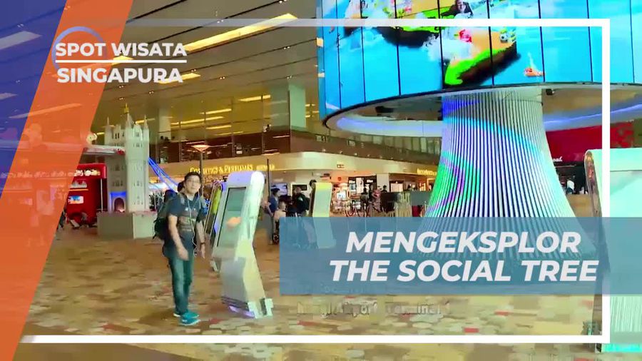 Mengeksplor Spot Seru The Social Tree di Singapura