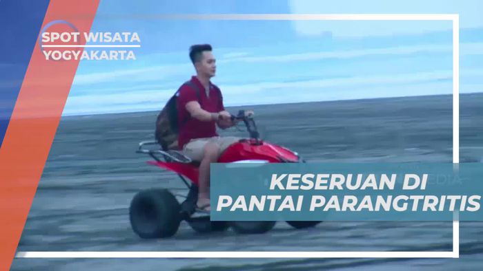 Bermain ATV dan Berkuda di Pantai Parangtritis Yogyakarta