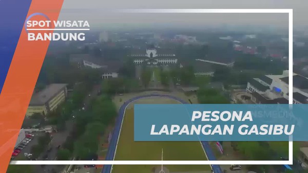 Mengabadikan Keindahan Lapangan Gasibu yang Segar di Bandung