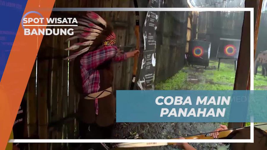 Mencoba Tantangan Bermain Panahan di De Ranch, Lembang, Bandung