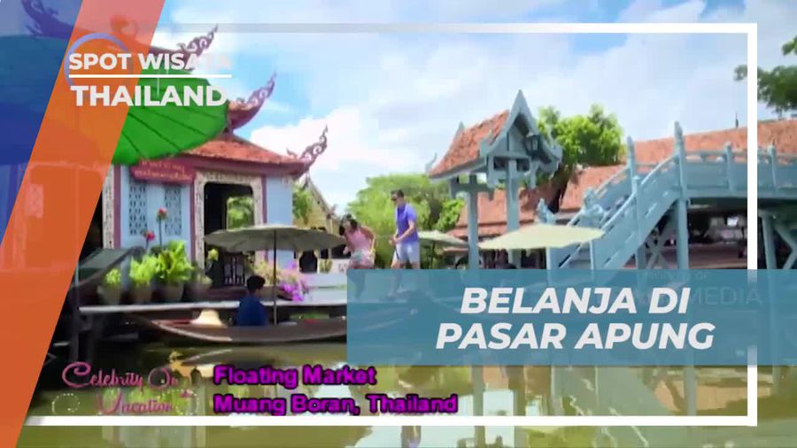 Berbelanja Seru di Pasar Apung Muang Boran, Thailand