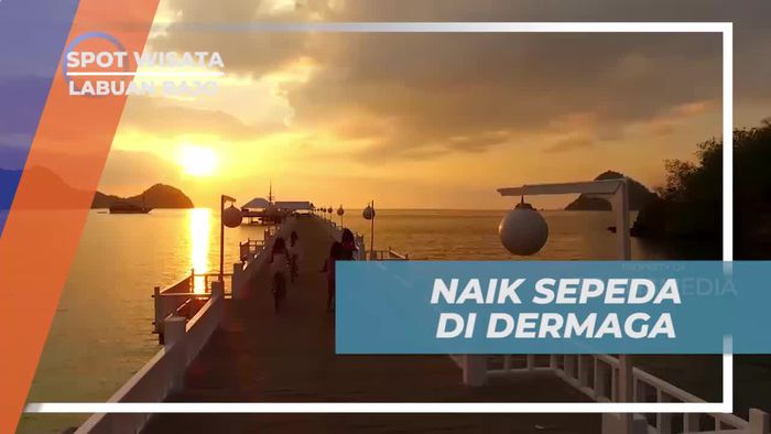 Bersepeda Menyenangkan di Dermaga Putih Labuan Bajo