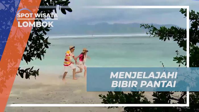 Bermain dan Menjelajahi Bibir Pantai Gili Trawangan Lombok