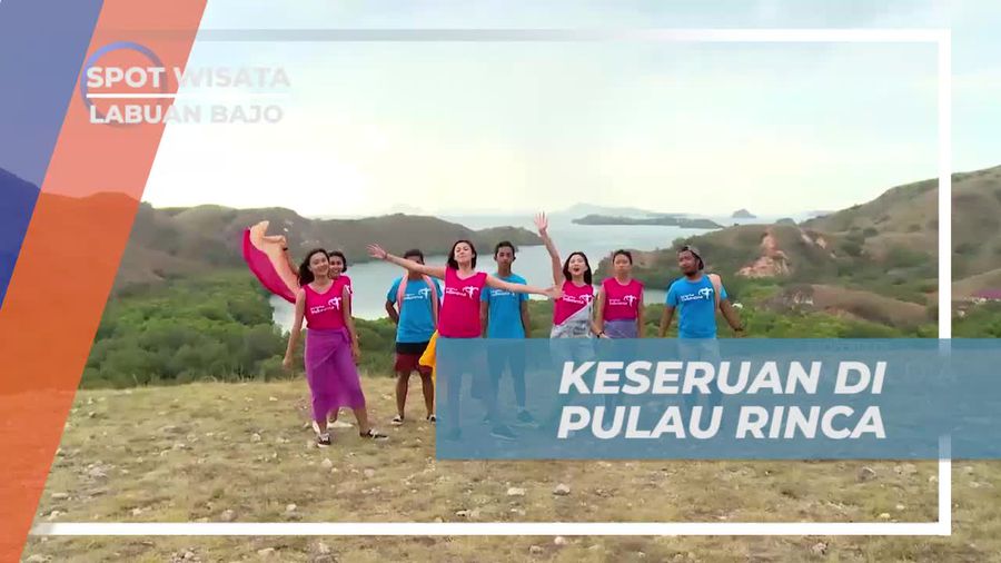 Menari dan Bersenang di Pulau Rinca Labuan Bajo