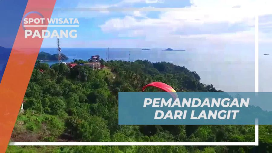Menikmati Pemandangan Bukit Langkisau dari Langit, Padang