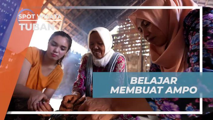 Belajar Membuat Ampo, Kuliner Khas Tuban
