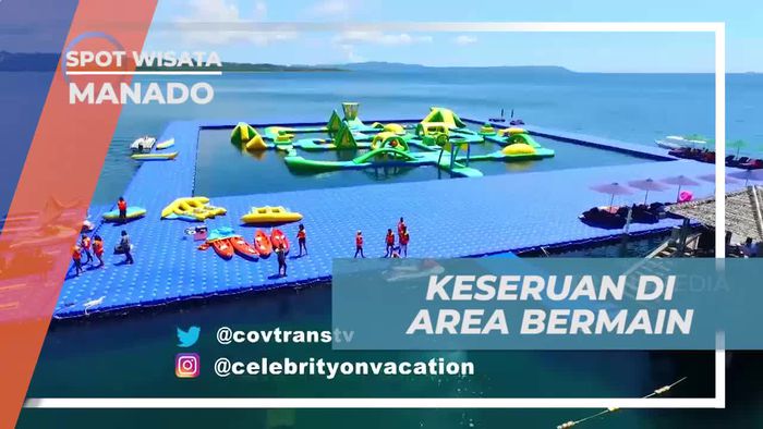 Keseruan di Ocean Park, Likupang, Manado