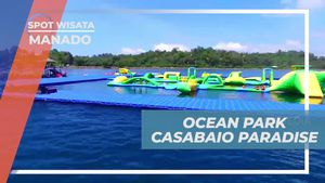 Bermain Seru di Ocean Park Casabaio Paradise, Manado