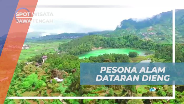Menikmati Pesona Alam Dataran Tinggi Dieng dari Bukit Ratap Pandang Angin, Jawa Tengah