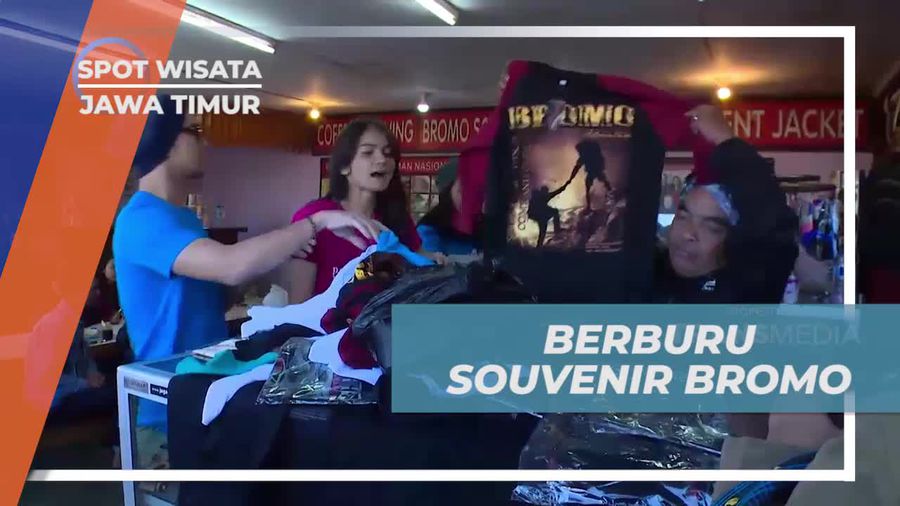 Serunya Berburu Souvenir di Bromo, Jawa Timur