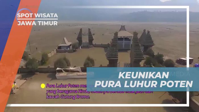 Mengenal Keunikan Pura Luhur Poten di Kawasan Gunung Bromo