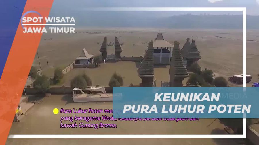 Mengenal Keunikan Pura Luhur Poten di Kawasan Gunung Bromo