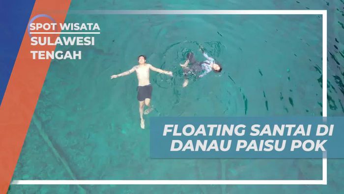 Bersantai dengan Floating di Danau Paisu Pok, Sulawesi Tengah